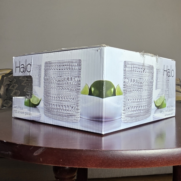 Halo Set of Four Rock Glasses - 13.5 oz - Picture 4 of 4